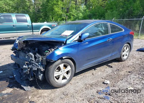 2013 Hyundai Elantra Gs из США, поврежденный, VIN KMHDH6AEXDU003084